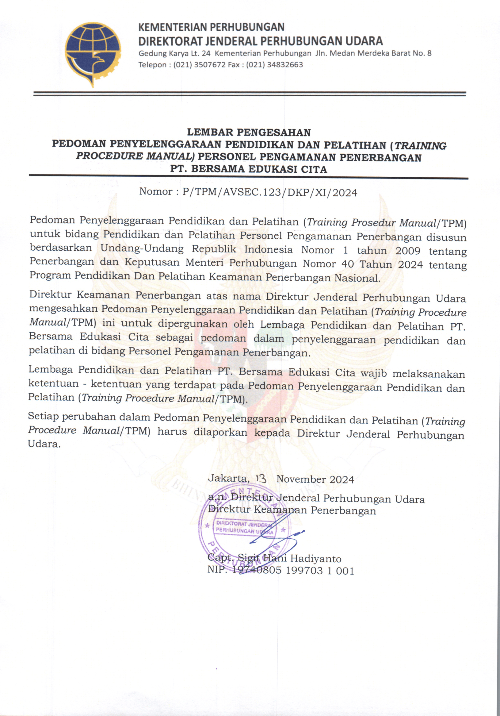 Pengesahan Bersama Edukasi Cita